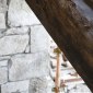 stone building stone and timber beam
