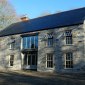 new built stone brick construction