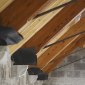 timber trusses limestone corbels cork