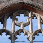 Sandstone windows before restoration Sandstone windows before restoration