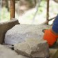 stone cutting traditional limestone cork