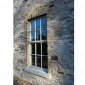 sash window double glazed red and yellow brick