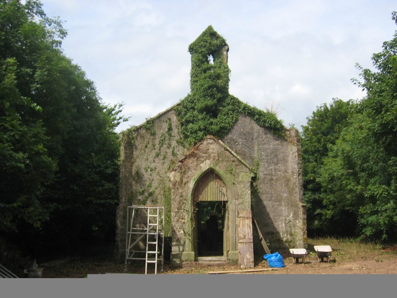 Church before renovations began