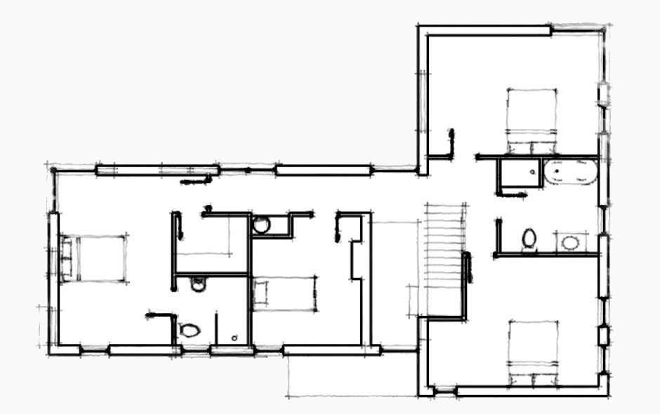 first floor 2D drawings