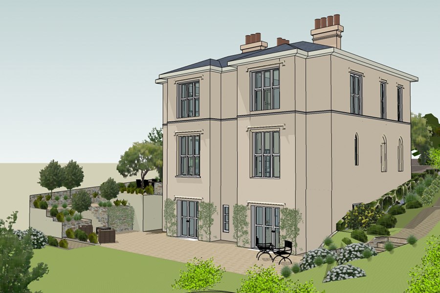 3d design restoration alteration new layout cork