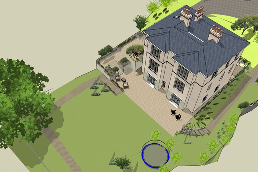 3D design restoration landscape design cork