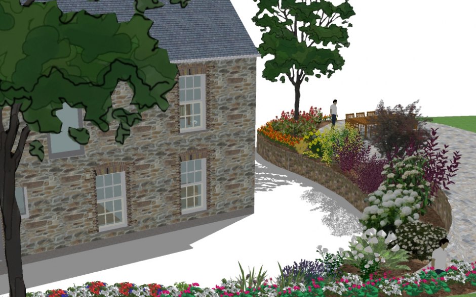 3D design landscape cork