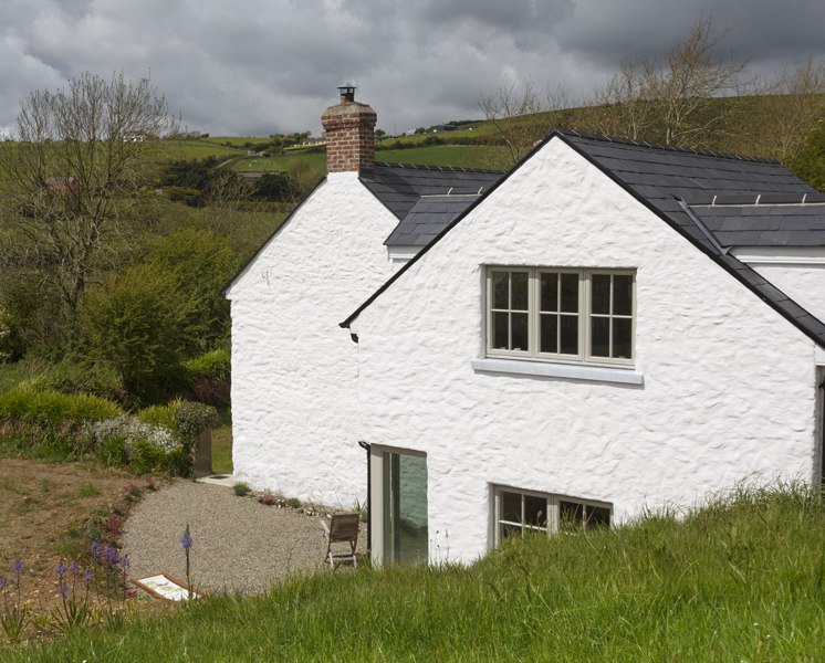 extension renovation cottage limewash