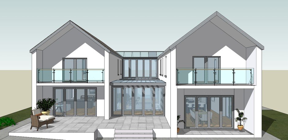 3D house exterior Ballinhassig new build ballinhassig