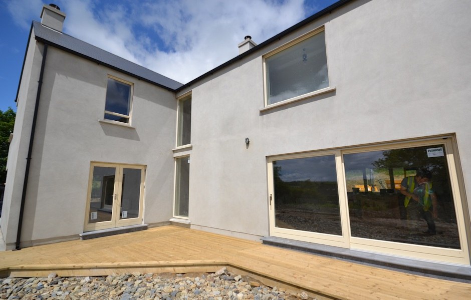 landscaping on new build