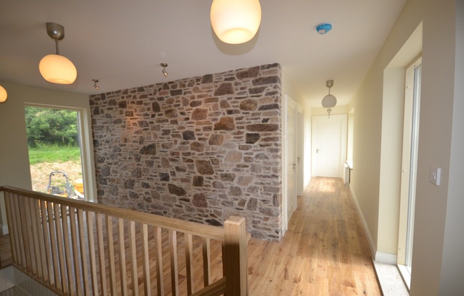 quarry picked stone wall