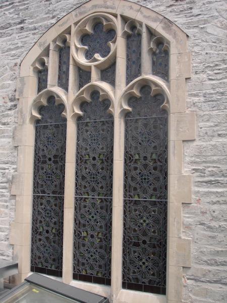 Fully restored sandstone windows Fully restored sandstone windows