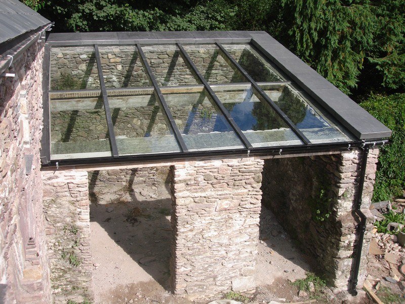 Roof works on house renovation