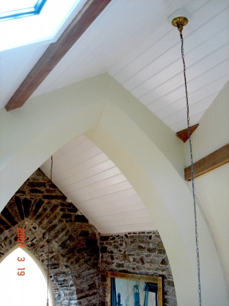 Cast iron roof trusses