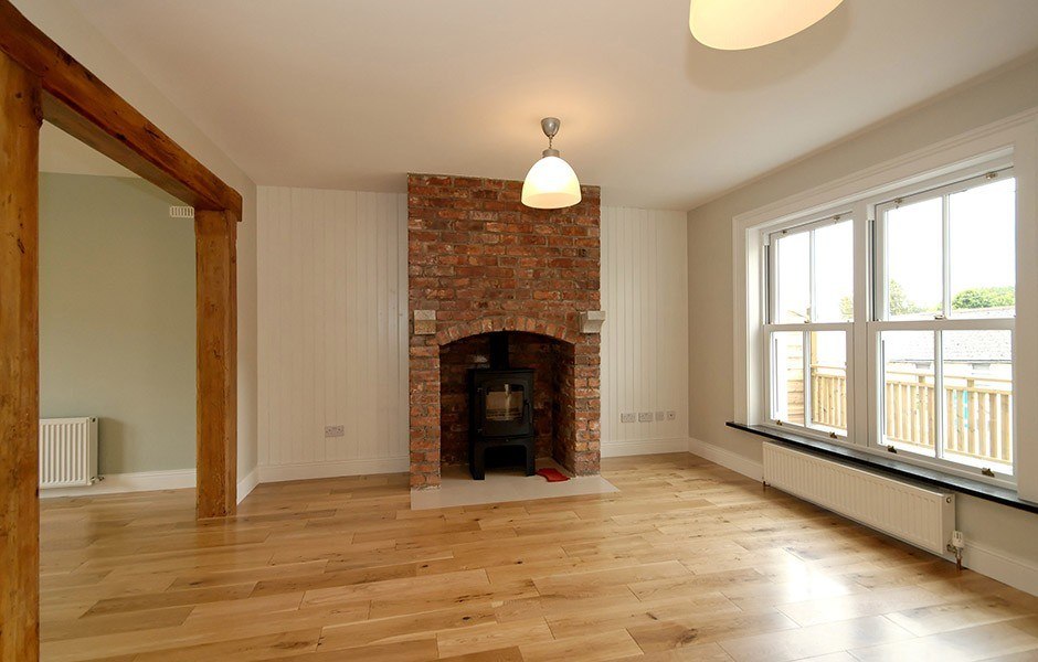 Salvaged timber beams