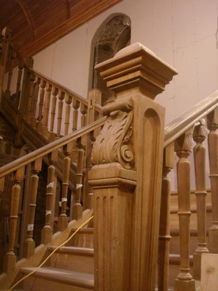custom made staircase newel custom made staircase newel